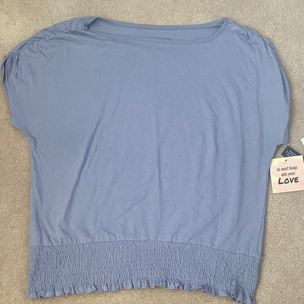 Forever 21 Light Blue Blouse
